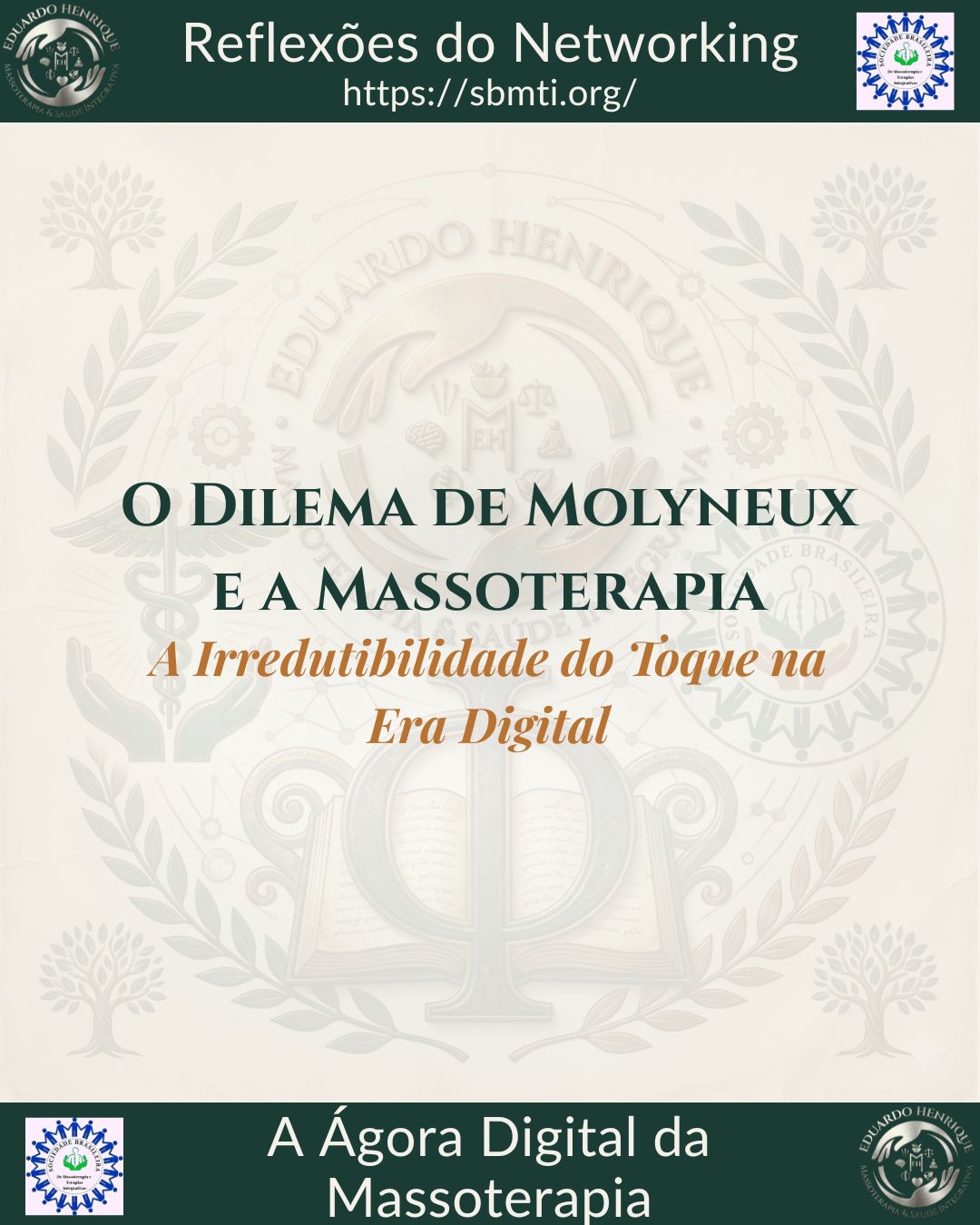 O Dilema de Molyneux e a Massoterapia: A Irredutibilidade do Toque na Era Digital