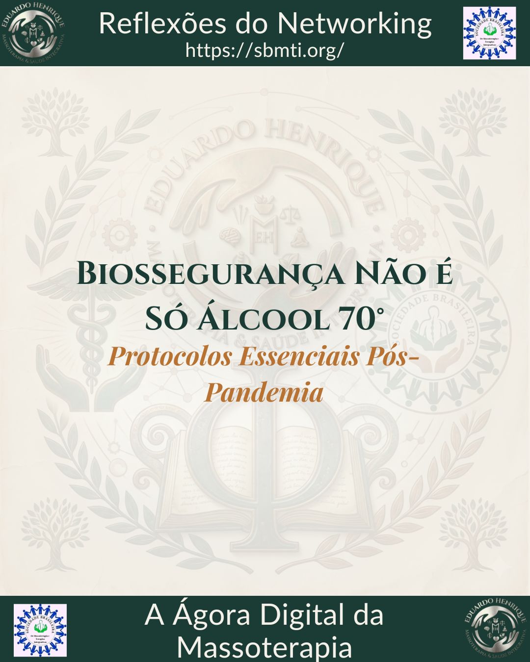 Biossegurança Não é Só Álcool 70: Protocolos Essenciais Pós-Pandemia