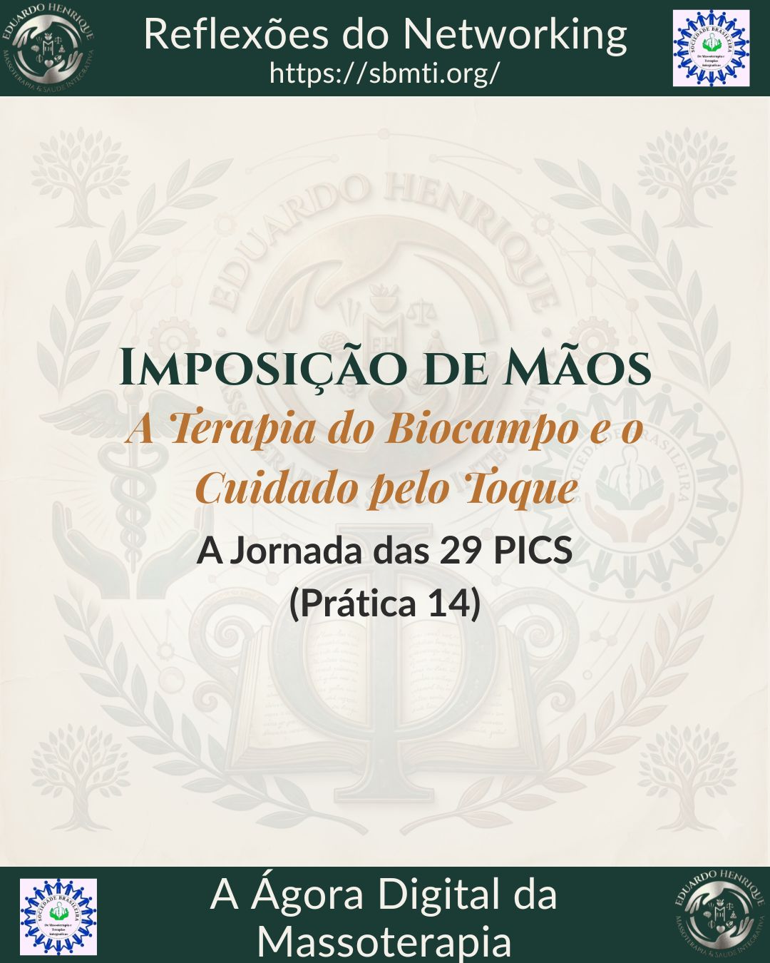 Imposição de Mãos – A Terapia do Biocampo e o Cuidado pelo Toque