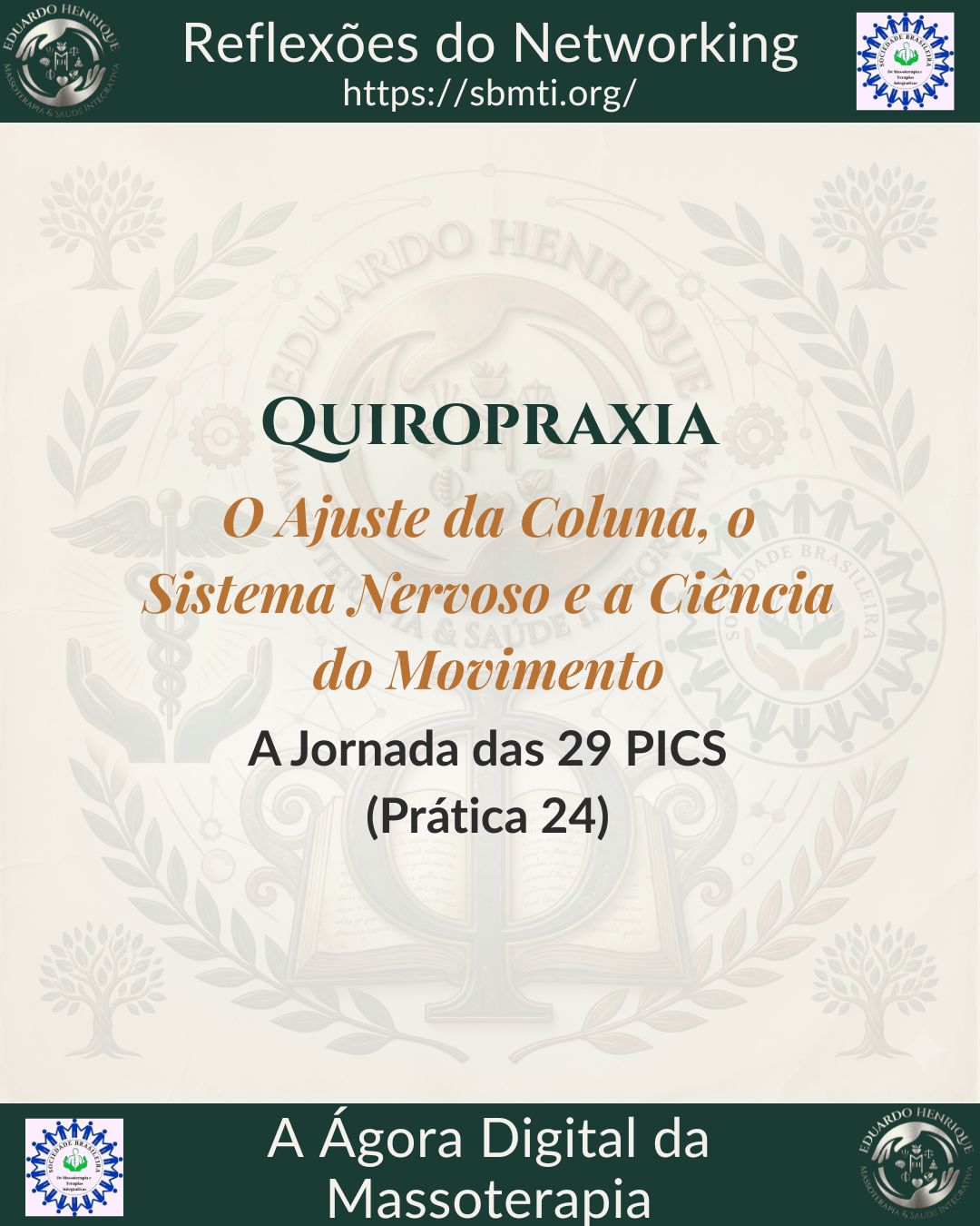 Quiropraxia – O Ajuste da Coluna, o Sistema Nervoso e a Ciência do Movimento