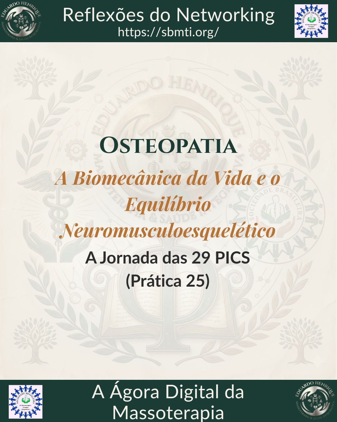 Osteopatia – A Biomecânica da Vida e o Equilíbrio Neuromusculoesquelético
