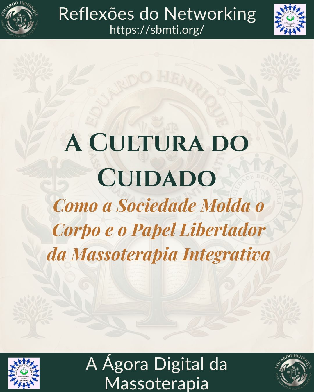 A Cultura do Cuidado: Como a Sociedade Molda o Corpo e o Papel Libertador da Massoterapia Integrativa