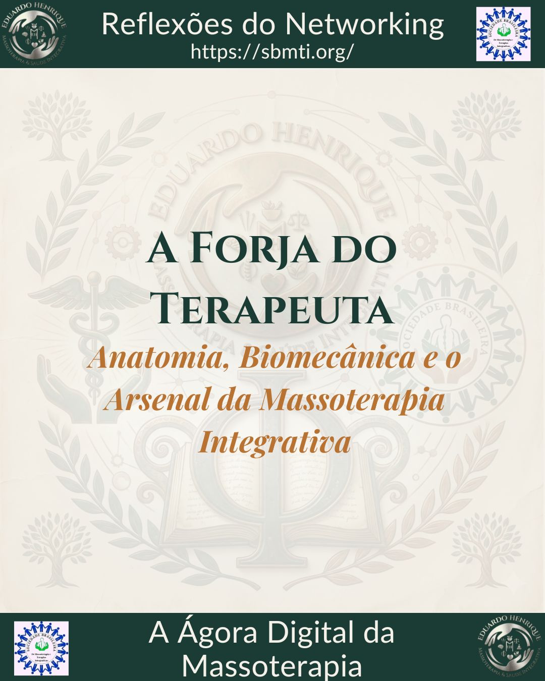 A Forja do Terapeuta: Anatomia, Biomecânica e o Arsenal da Massoterapia Integrativa