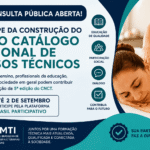 Aberta consulta pública para o novo Catálogo Nacional de Cursos Técnicos